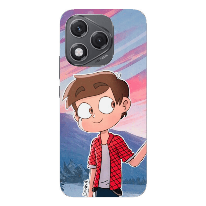 Honor 400 Lite Valentines 1 Transparent Silicone TPU Θήκη
